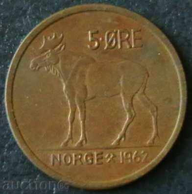5 öre 1962 Norvegia