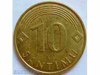 Λετονία 10 centimes 2008