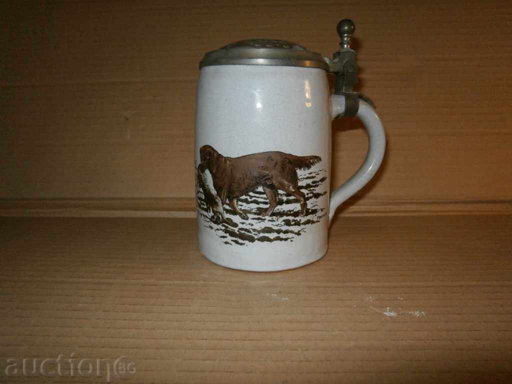 Halba-hunting scene - the beginning of the 20th century with price 50.00 BGN | € 25.56