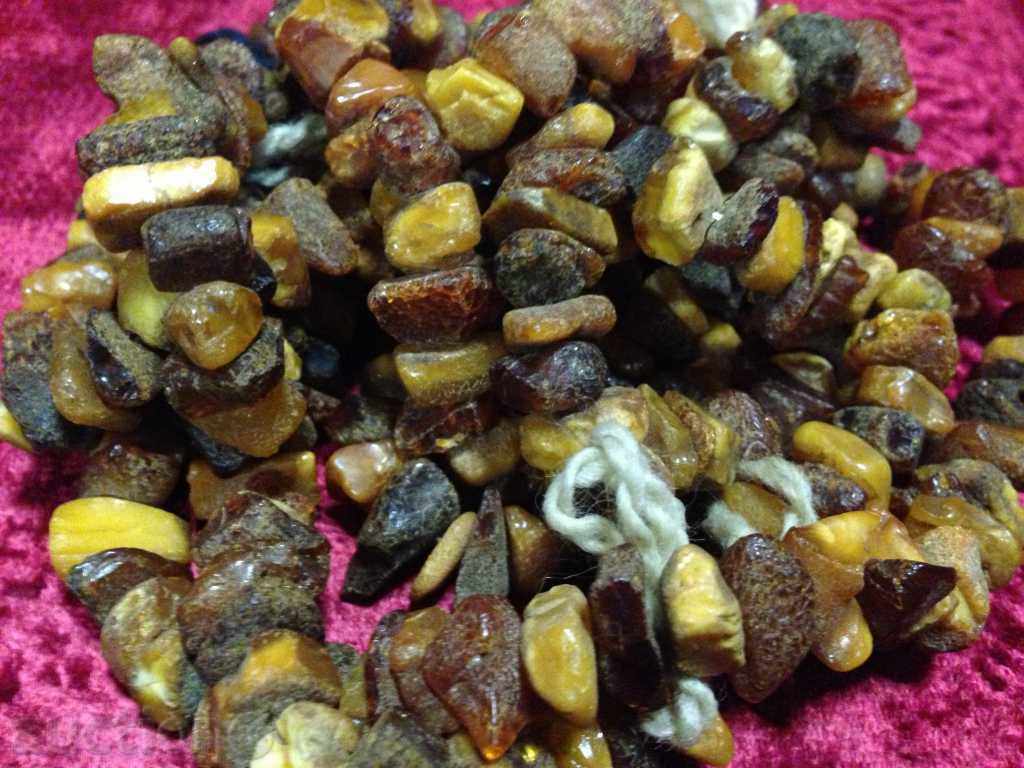 Necklace of unprocessed amber / 180cm / 132gr - 5 Necklace of unprocessed amber / 180cm / 132gr - 5