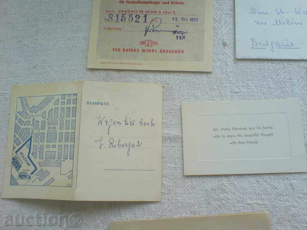 Delivery of a lot of documents Delivery of a lot of documents