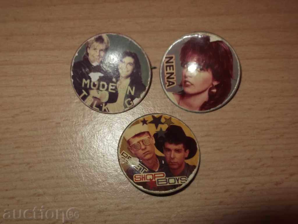 No * 1212 Lot Three Old Badges with price 3.00 BGN | € 1.53 No * 1212 Lot Three Old Badges with price 3.00 BGN | € 1.53
