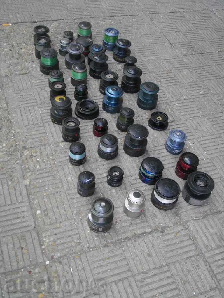 Delivery of Reels for fishing reels - 39 pcs. Delivery of Reels for fishing reels - 39 pcs.