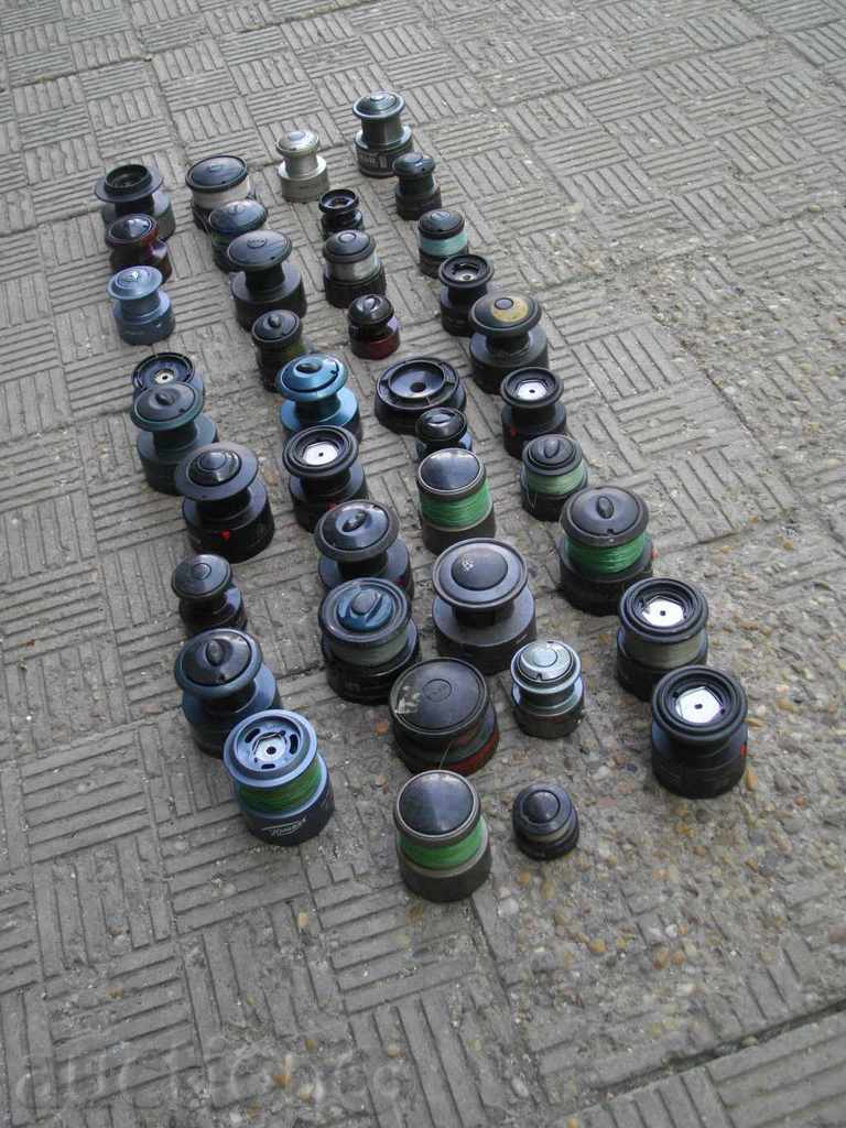 Reels for fishing reels - 39 pcs. - 5 Reels for fishing reels - 39 pcs. - 5