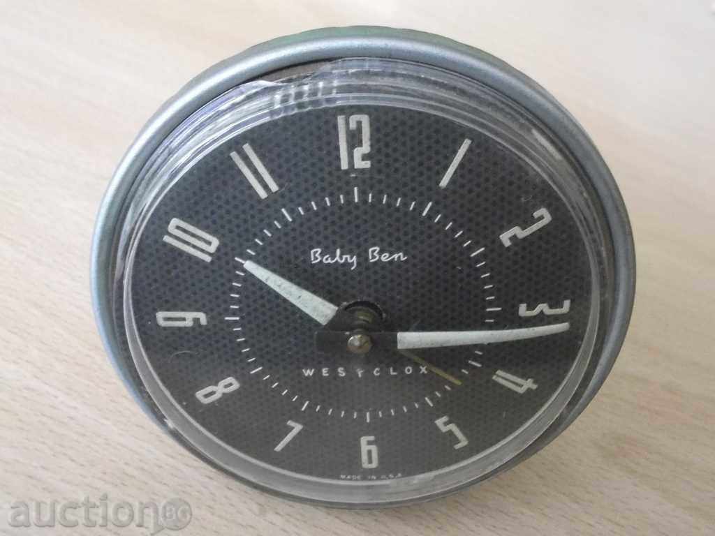 No. 1652 old American clock WESTCLOCK baly ben with price 10.00 BGN | € 5.11