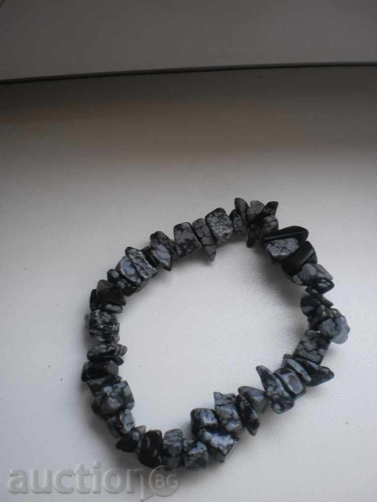 Bracelet made of Dalmatian jasper with price 14.00 BGN | € 7.16 Bracelet made of Dalmatian jasper with price 14.00 BGN | € 7.16