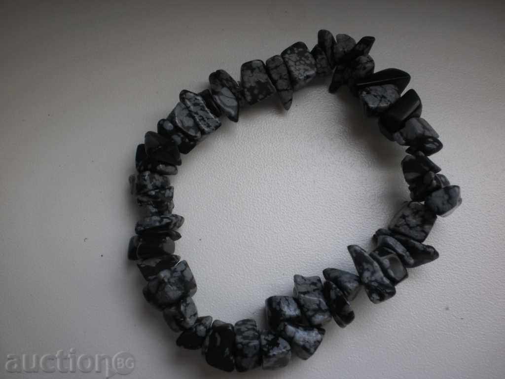 Bracelet made of Dalmatian jasper - 5 Bracelet made of Dalmatian jasper - 5