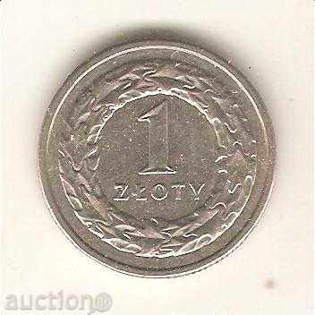 + Poland 1 zloty 1995 MW