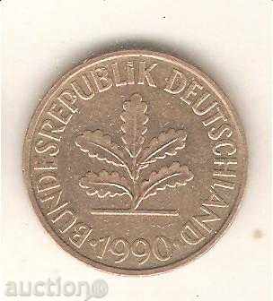 GFP 10 PF 1990 G with price 0.50 BGN | € 0.26