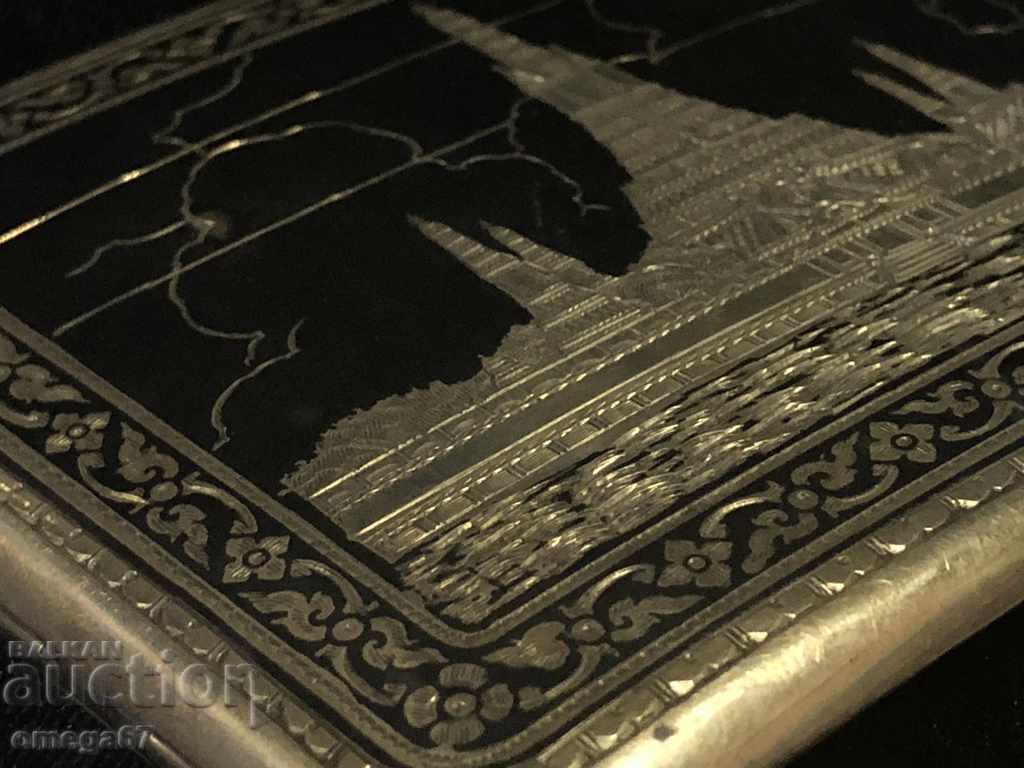 Доставка на СРЕБЪРНА ПУДРИЕРА /ПЪРВАТА ПОЛ. НА 20в./ЗАПАДНА ЕВРОПА