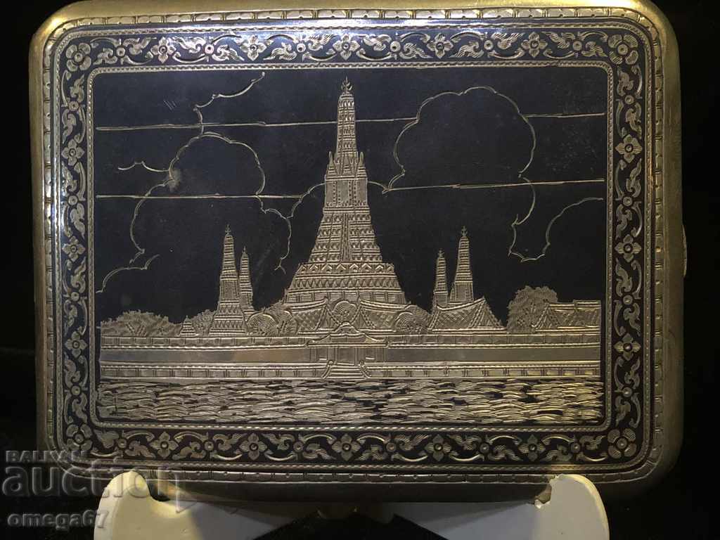 СРЕБЪРНА ПУДРИЕРА /ПЪРВАТА ПОЛ. НА 20в./ЗАПАДНА ЕВРОПА