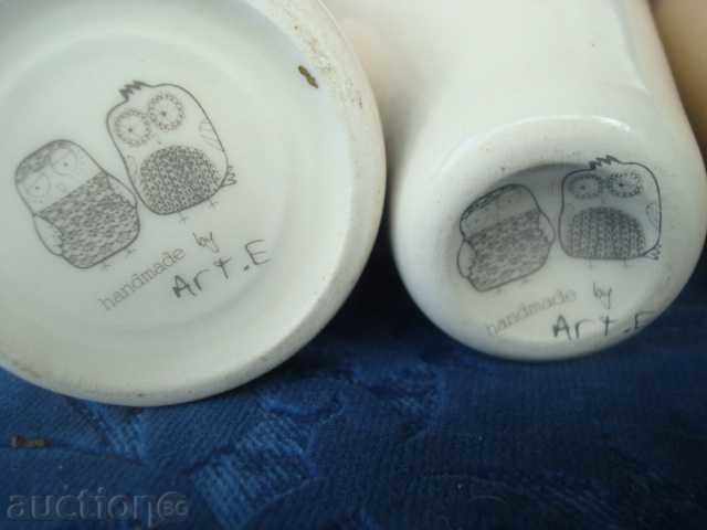 Cups "Old trains" misc. size large 100mm, author's. with price 34.95 BGN | € 17.87 Cups "Old trains" misc. size large 100mm, author's. with price 34.95 BGN | € 17.87