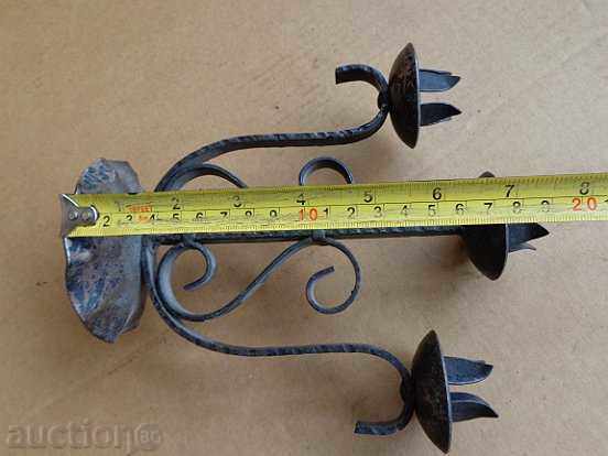 Auction  An old forged candlestick from the Sozopol period