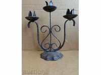 An old forged candlestick from the Sozopol period