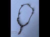 Rosary-metal, old, 20 cm