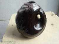Ceramica - vaza decorativa 100 la 125 mm.