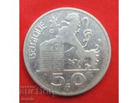 50 Francs 1948 Belgium Silver - QUALITY