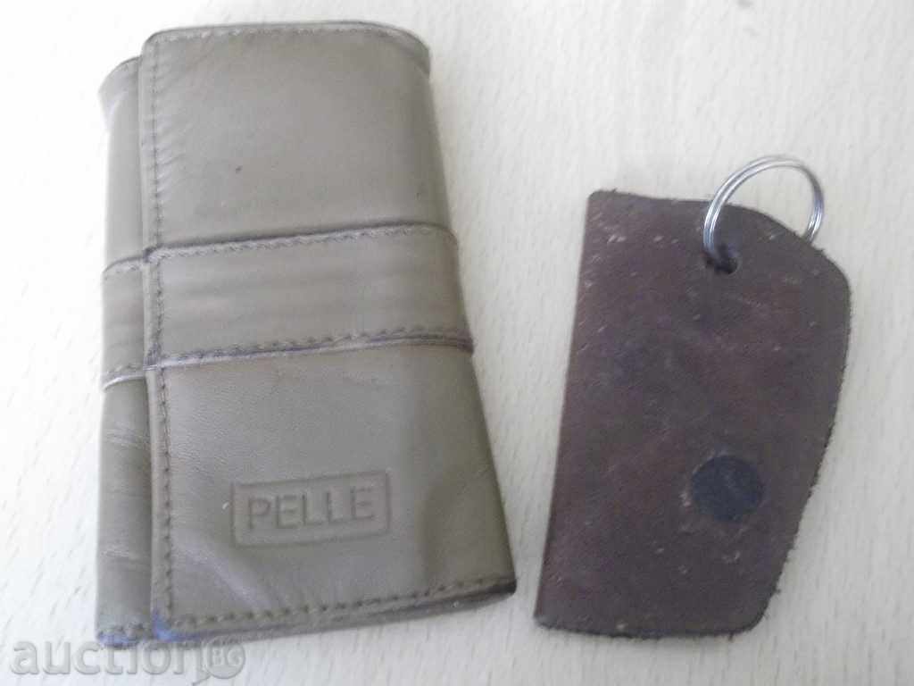 No. * 1625 lot - two old leather key chains with price 1.00 BGN | € 0.51 No. * 1625 lot - two old leather key chains with price 1.00 BGN | € 0.51