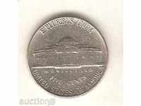 5  цента  САЩ  1996  г.  P