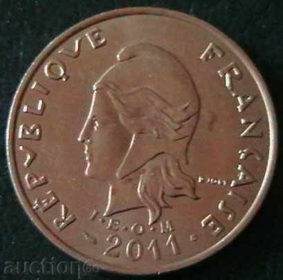 20 franci 2011 Polinezia Franceză cu preț € 3.19 | 6.24 BGN
