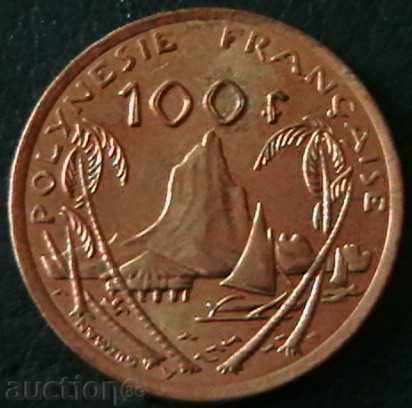 100 φράγκα το 2011 Γαλλική Πολυνησία