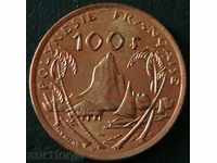 100 francs 2011, French Polynesia