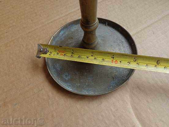 Old brass candlestick, candle, lamp - 19th century - 5 Old brass candlestick, candle, lamp - 19th century - 5