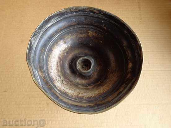 Old brass candlestick, candle, lamp - 19th century - 5 Old brass candlestick, candle, lamp - 19th century - 5