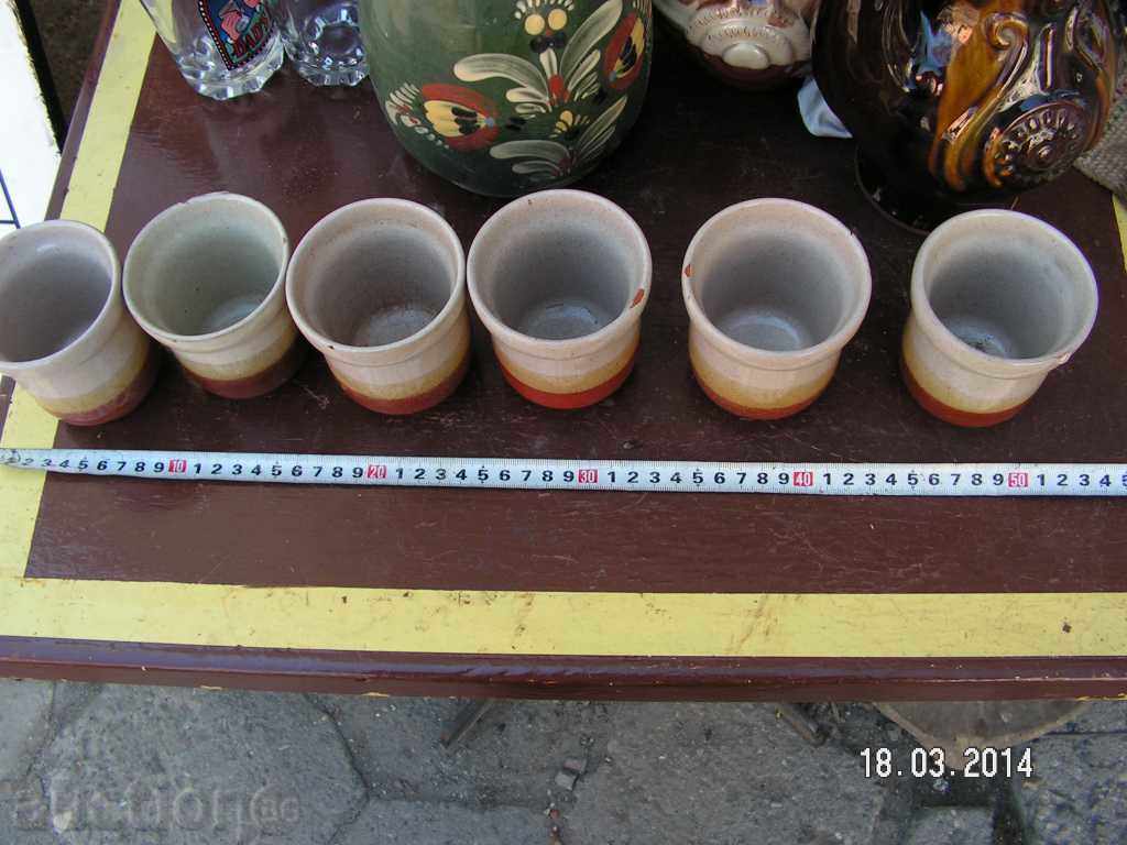 2543. STAR SERVICE FOR WINE-GRAINED CERAMICS with price 15.00 BGN | € 7.67 2543. STAR SERVICE FOR WINE-GRAINED CERAMICS with price 15.00 BGN | € 7.67