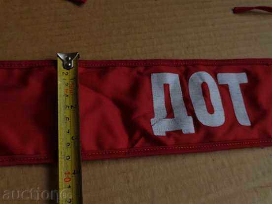 Auction Cloth red strip of an associate from DOT to the Ministry of Interior Auction Cloth red strip of an associate from DOT to the Ministry of Interior