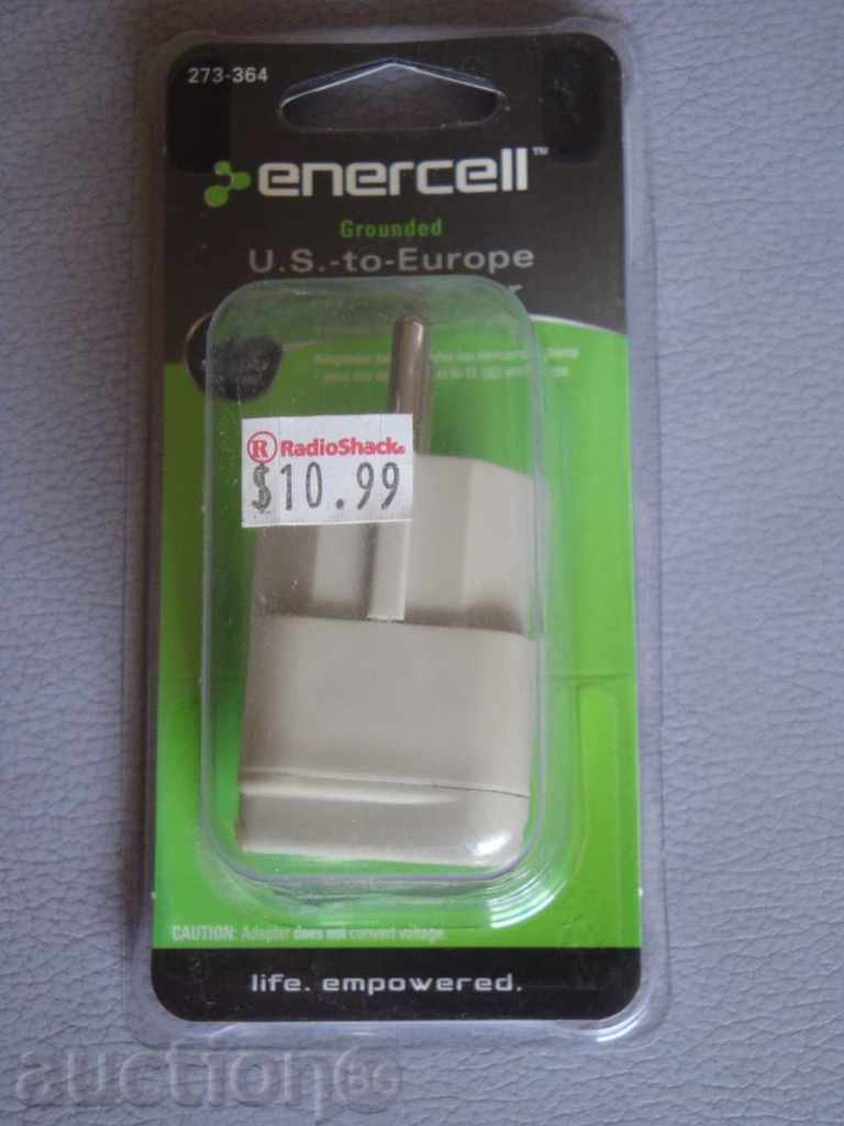 Adapter ENERCELL - United States to EUROPE