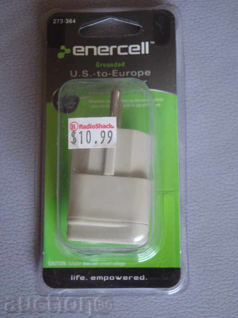 Адаптор ENERCELL - U.S. to EUROPE