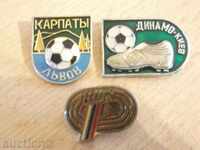 No. * 1764 lot - 3 pcs. old sports badges