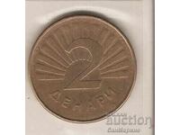 + Macedonia 2 denars 2008