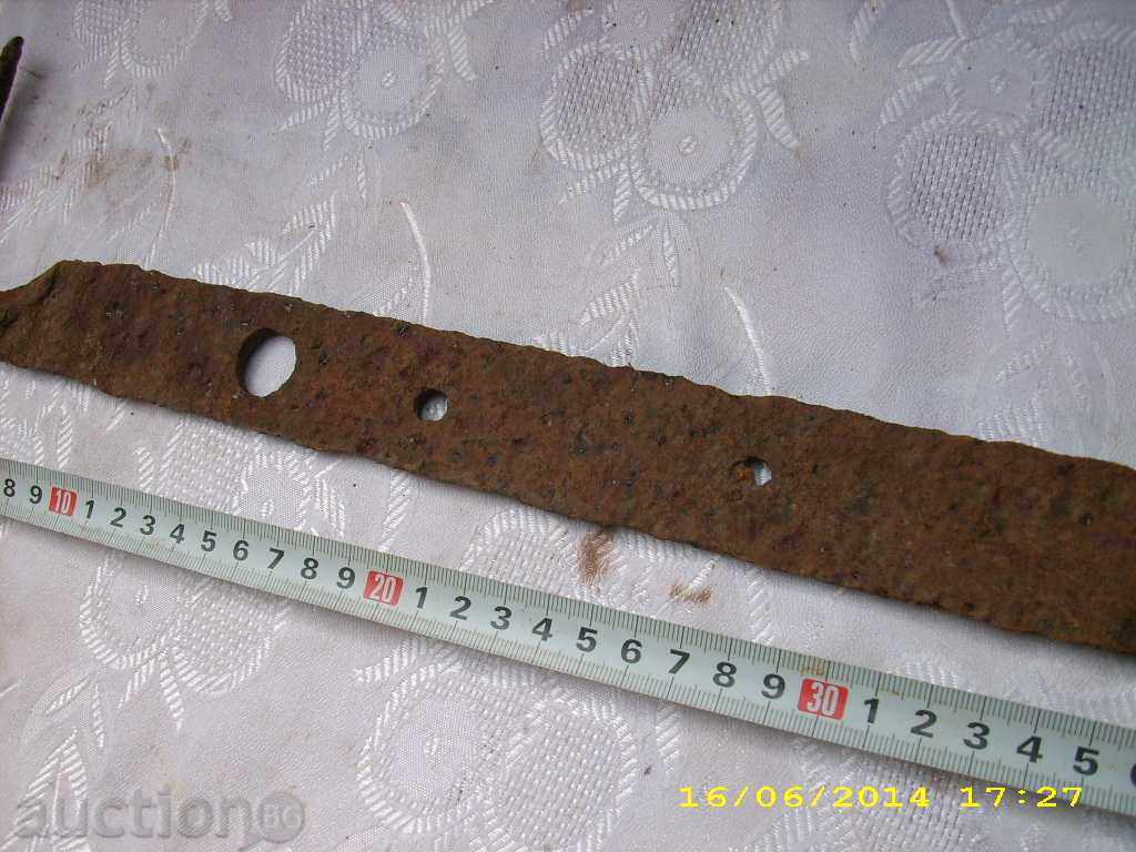 ΠΑΛΙΑ σφυρήλατο ΠΑΠΟΥΤΣΙΑ ξύστρα - 7