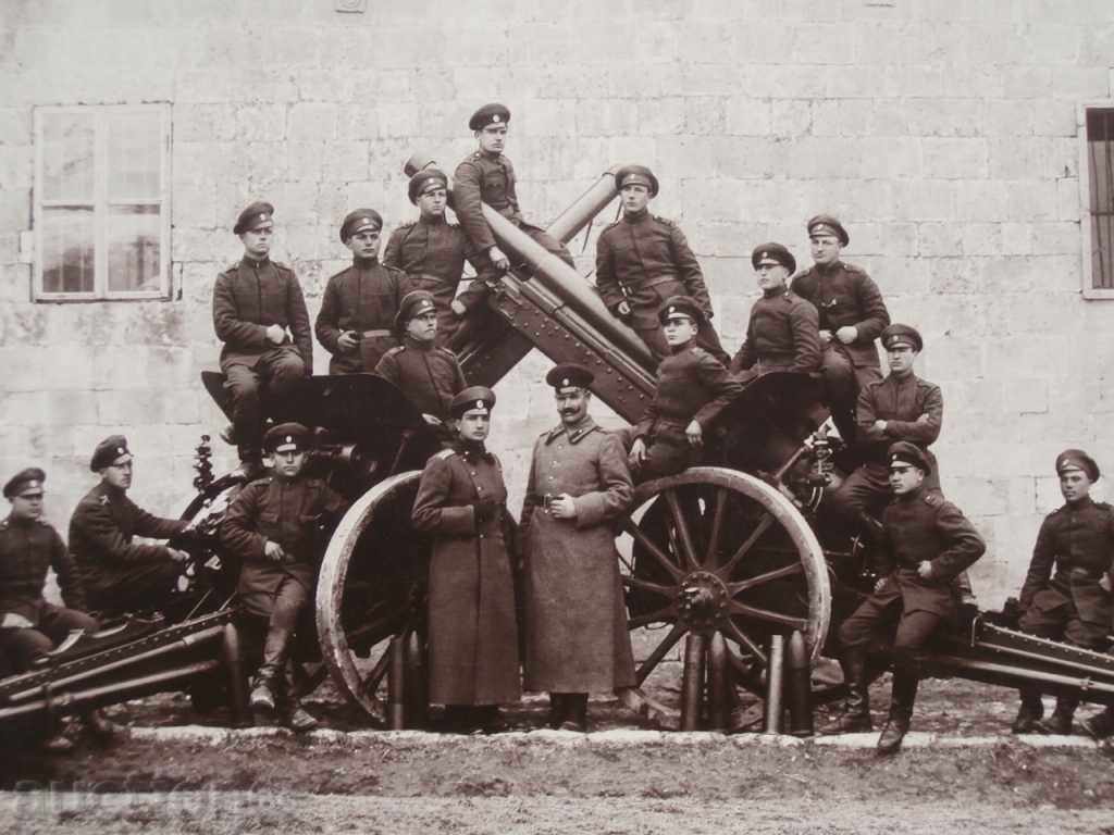 Delivery of "Two cannons" - large format cardboard old photo Delivery of "Two cannons" - large format cardboard old photo