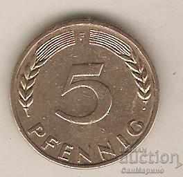 GFR 5 pfennig 1949 F