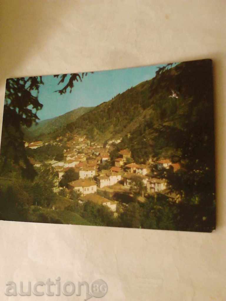 Postcard Shiroka Laka General view