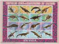 Ρουάντα 2003 Φαύνα – Προϊστορικοί Δεινόσαυροι μπλοκ των 16