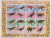 μπλοκ Praiztoricheski δεινόσαυροι του 16 ου - ΡΟΥΑΝΤΑ 2003 Πανίδα