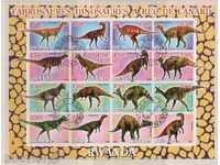 Ρουάντα 2003 Φαύνα – Προϊστορικοί Δεινόσαυροι μπλοκ των 16