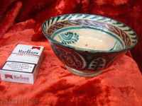 Cup, bowl, painted, scented, for collection, last century.