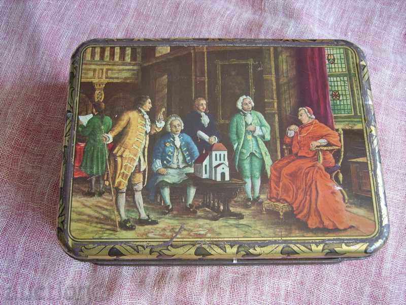 Vanzarea o cutie de metal vechi cu preț 15.00 BGN | € 7.67 Vanzarea o cutie de metal vechi cu preț 15.00 BGN | € 7.67