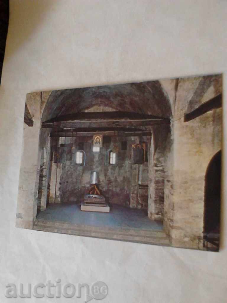 Καρτ ποστάλ Batak ιστορική εκκλησία Εσωτερικών το 1980