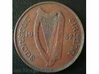 1 пени 1937, Ирландия