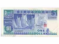 Singapore 1 dolar 1987