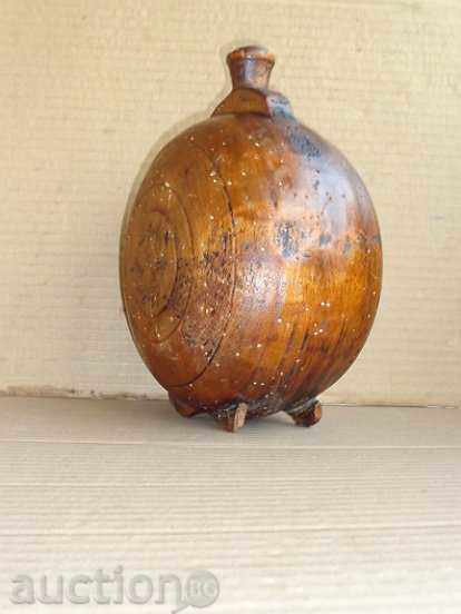 Old wooden vase, wooden bucket with price 39.00 BGN | € 19.94 Old wooden vase, wooden bucket with price 39.00 BGN | € 19.94