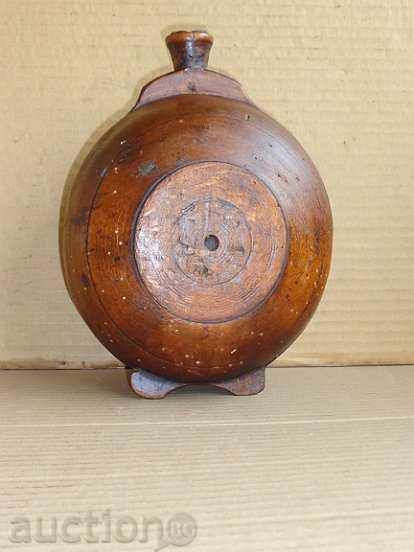 Old wooden vase, wooden bucket - 5 Old wooden vase, wooden bucket - 5