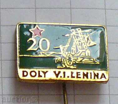 Badge-Doly V.I. Lenina with price 1.00 BGN | € 0.51 Badge-Doly V.I. Lenina with price 1.00 BGN | € 0.51