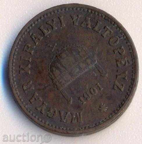 Ungaria 2 umplutura 1901 cu preț € 1.02 | 1.99 BGN